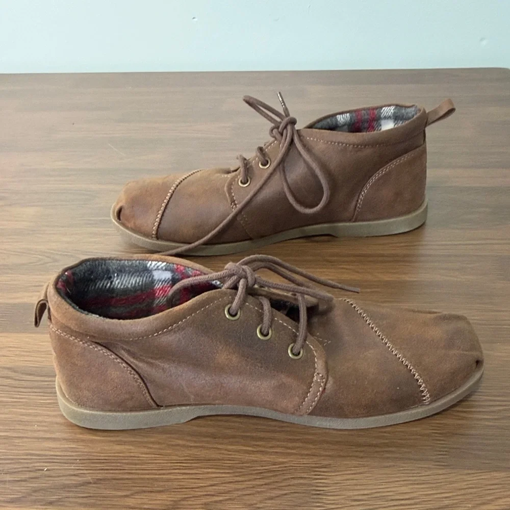 BOBS‎ from Skechers Chill Lux Brown Ankle Bootie Sz 9 NWOT